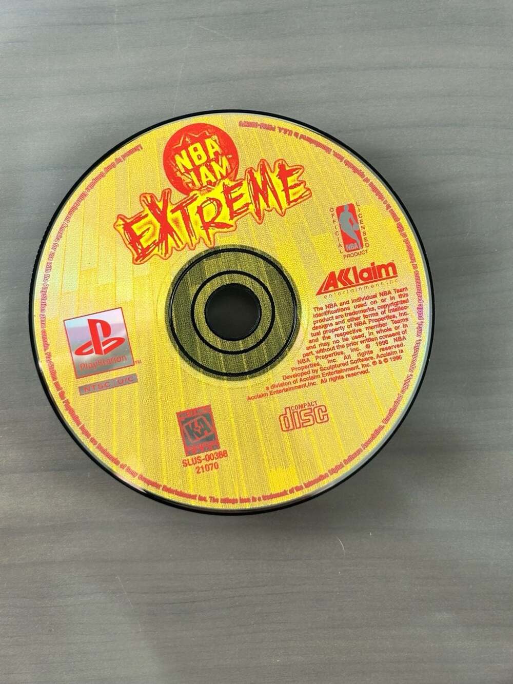 NBA Jam Extreme PS1 PlayStation 1 SLUS-00388 Disc Only Acclaim Untested